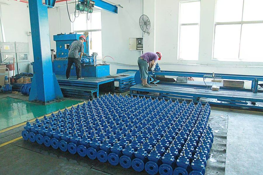 SuZhou YouWei Fluid Technology CO., LTD 제조업체 생산 라인